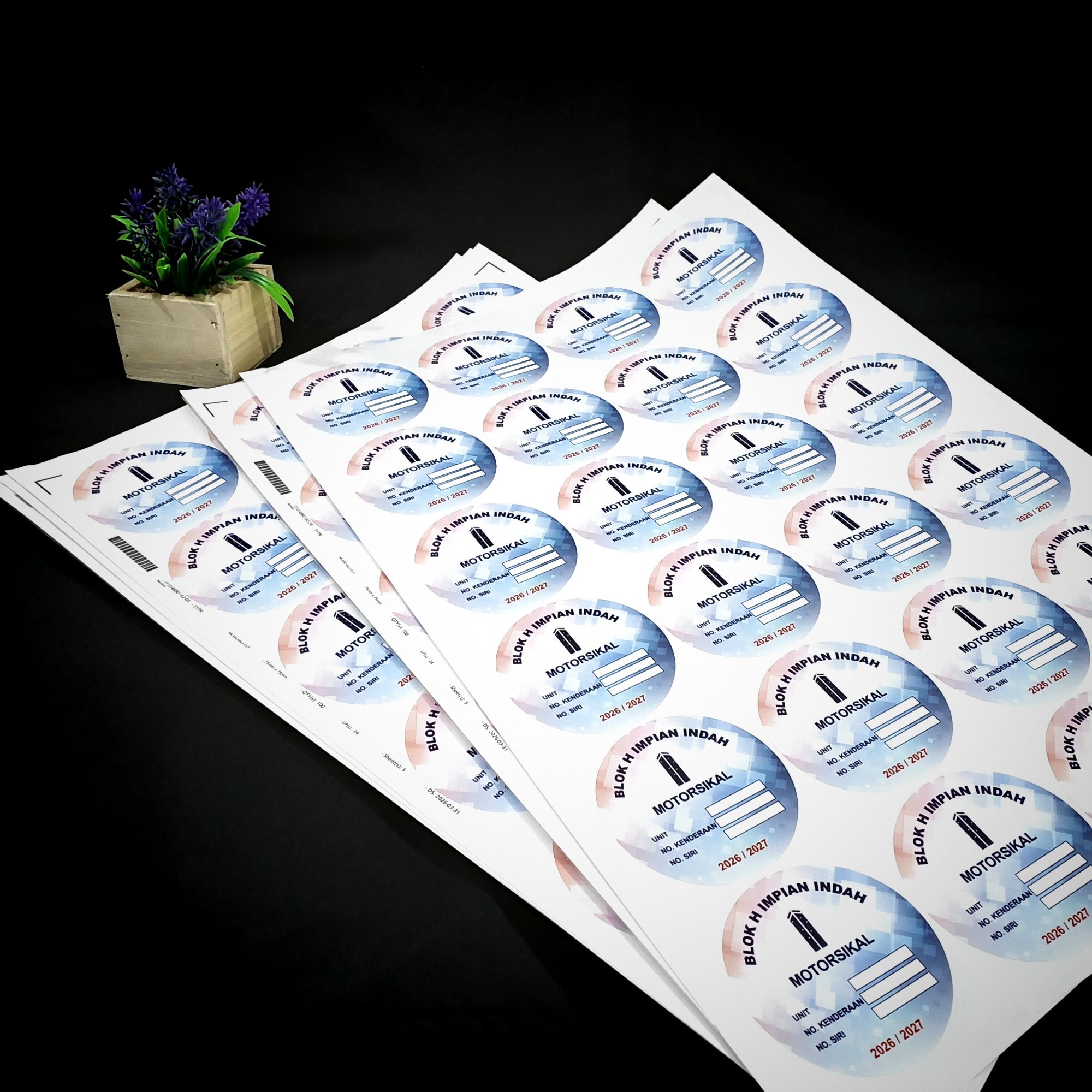 Kedai Cetak Sticker Murah ! – Alhassan Printing